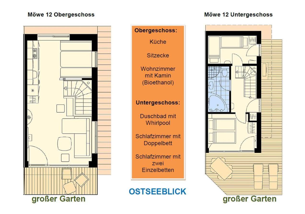 Ferienhaus Moewe 12 Marina Wendtorf Bagian luar foto